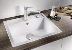 Blanco Dalago 6 - Silgranit Spoelbak, 615x510 Mm, Draaiknopbediening, Wit 514199 -Keuken Kortingswinkel ffd9d6852109ae44d2238d35